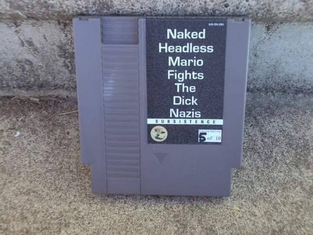 Headless Mario Fights The Dick Nazis - iFunny