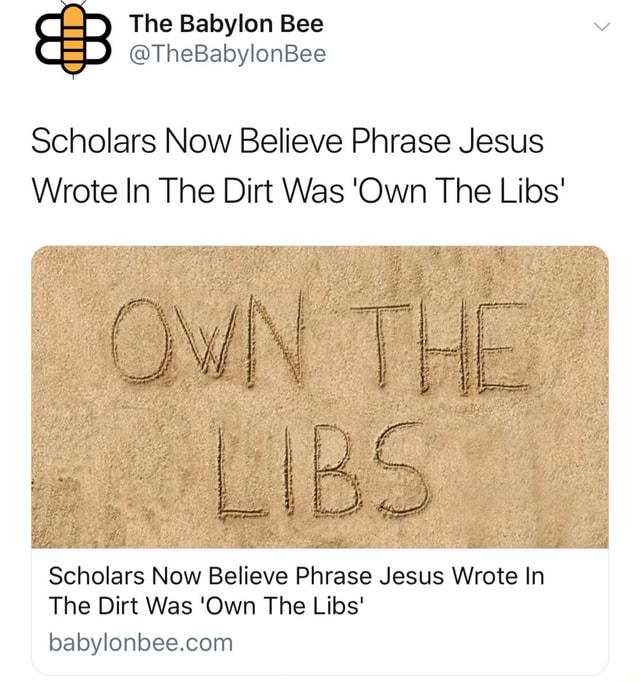 scholars-now-believe-phrase-jesus-wrote-in-the-dirt-was-own-the-libs