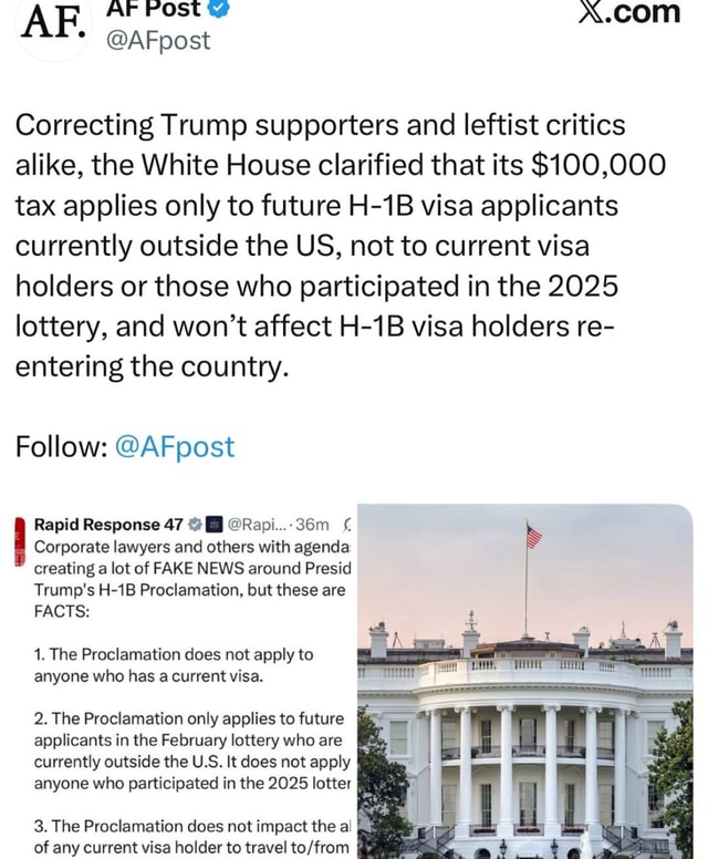 AF AF POST X.Com @AFpost Correcting Trump supporters and leftist ...