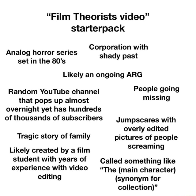 film-theorists-video-starterpack-corporation-with-analog-horror