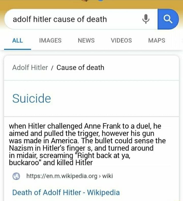 Adolf hitler of death x adolf hitler cause of death suicide when