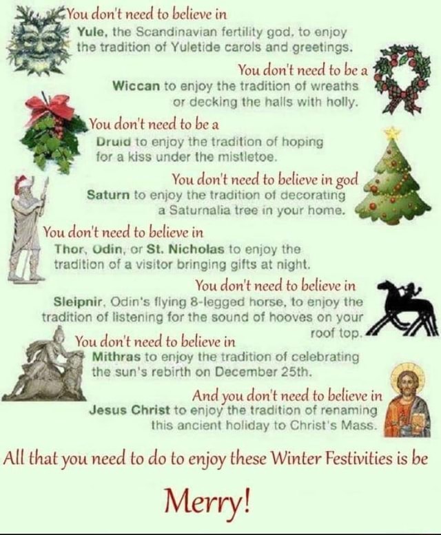 Meme Advent Calendar Wiccan to enjoy the tradition of wreaths or Meme Advent Calendar Wiccan to enjoy the tradition of wreaths or