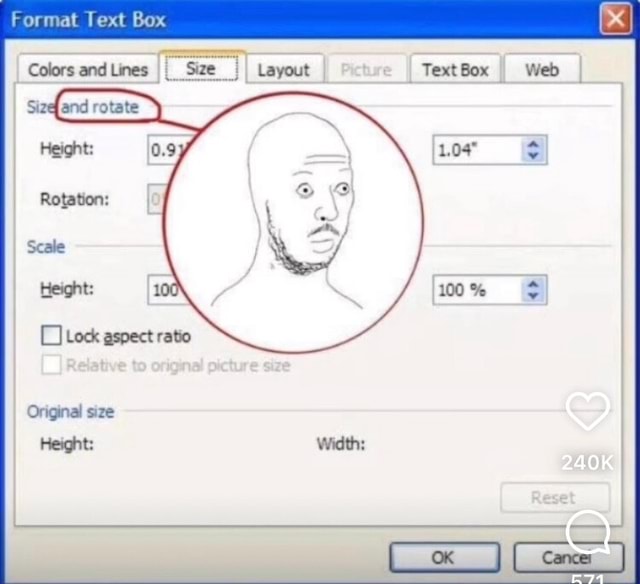 Format Text Box Colors and Lines I Size _}I Layout Text Box Web ap 1.04 ...
