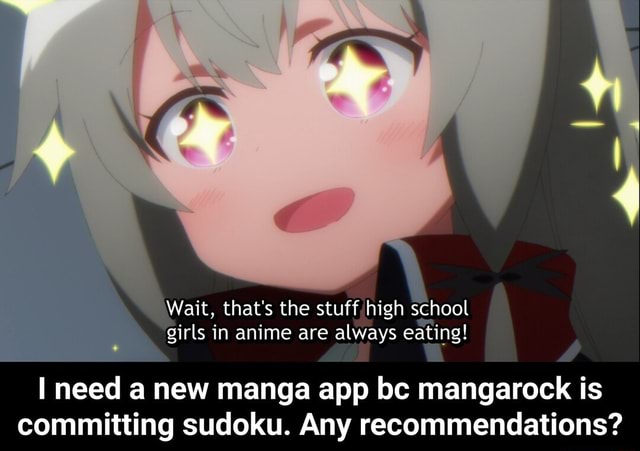 Wait That s The Stuff high School Girls In Anime Are Always Eating I 