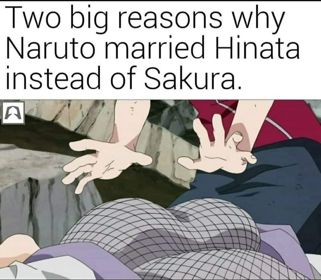 Two big reasons why Naruto married Hinata instead of Sakura. ge Vig LI ...