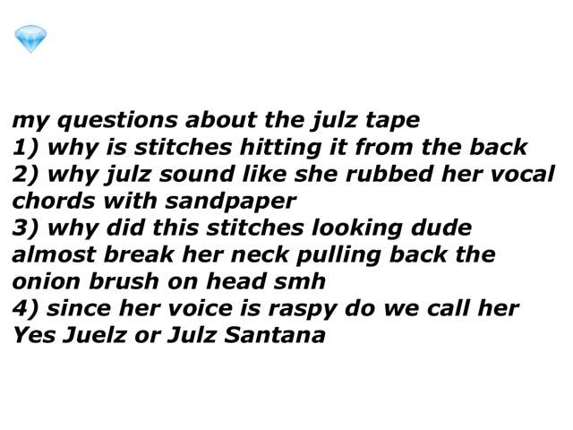 Yes julz tape