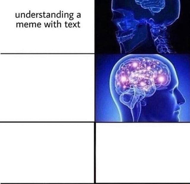 Understanding a meme with text - iFunny