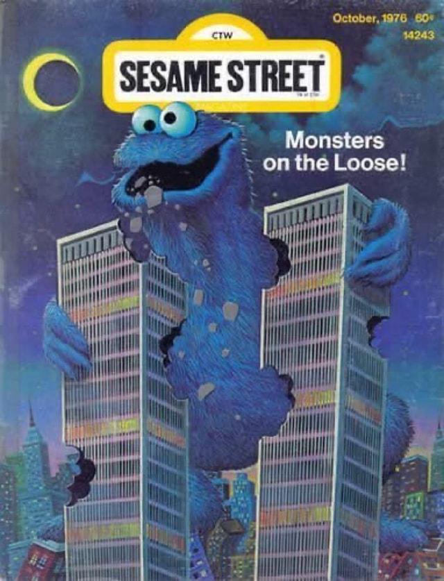 October 1976 Sesame Street Monsters ~ On The Loose Ifunny 8636