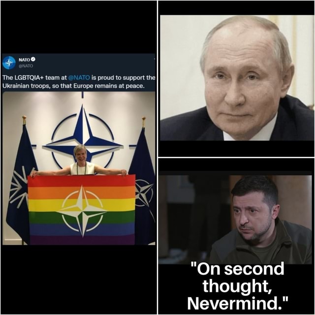 @NATO The LGBTQIA+ team at @NATO is proud to support the Ukrainian ...