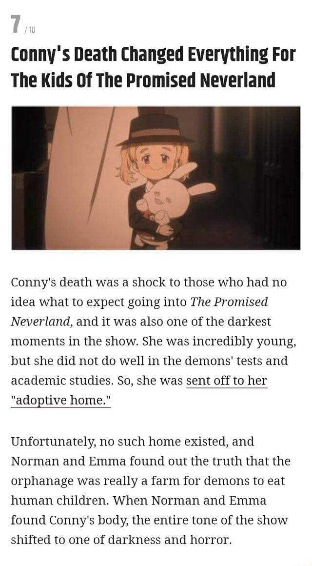 Conny (Yakusoku no Neverland) Image by fa2263cr #3214590 - Zerochan Anime  Image Board