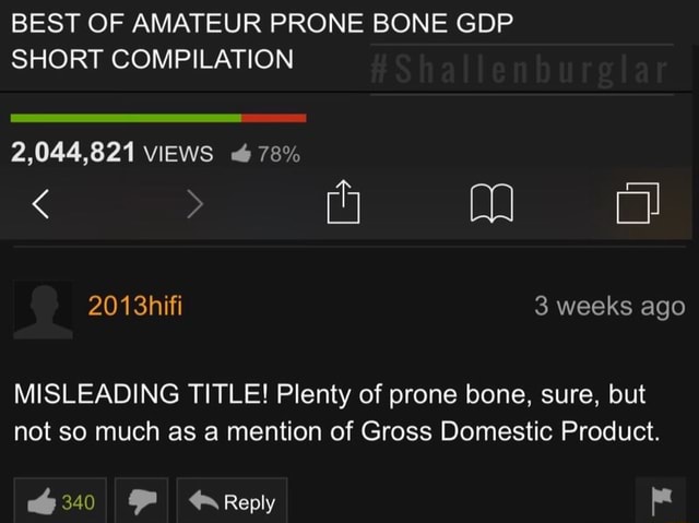 Best Of Amateur Prone Bone Gdp Short Compilation Misleading Title Plenty Of Prone Bone Sure