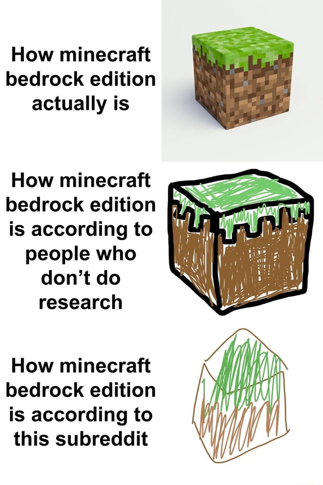 How minecraft bedrock edition actually Is How minecraft bedrock edition ...