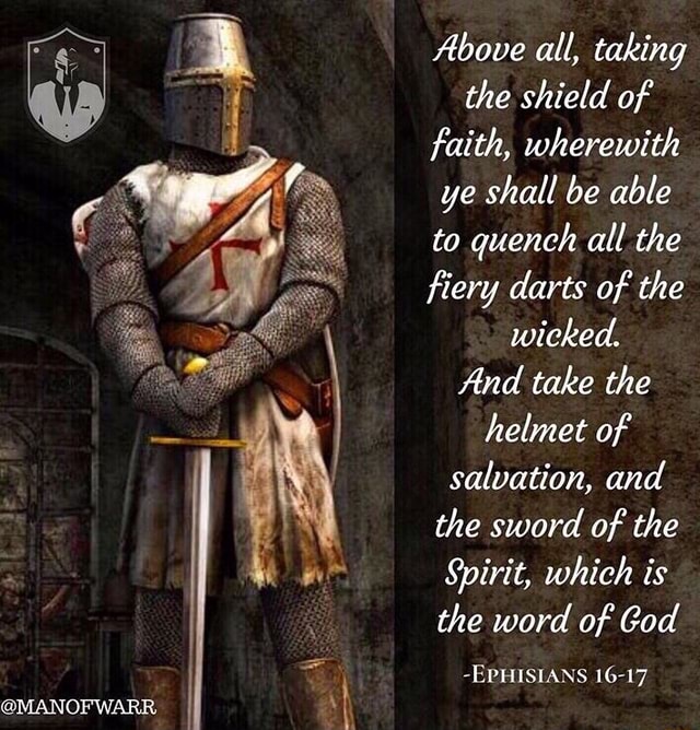 Above all, taking the shield of faith, wherewith ye shall be able to ...