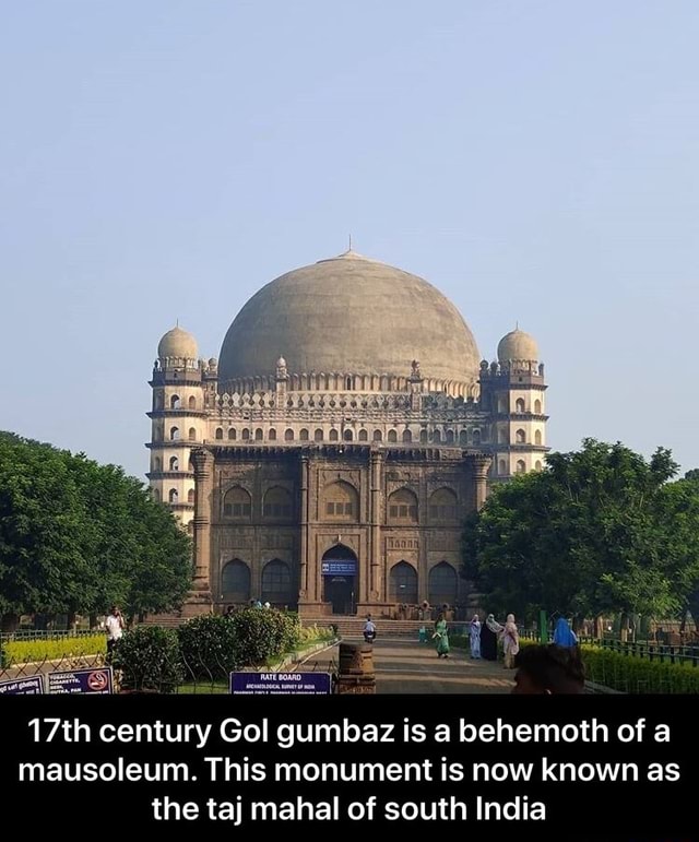 17th century Gol gumbaz is a behemoth of a mausoleum. This monument is ...