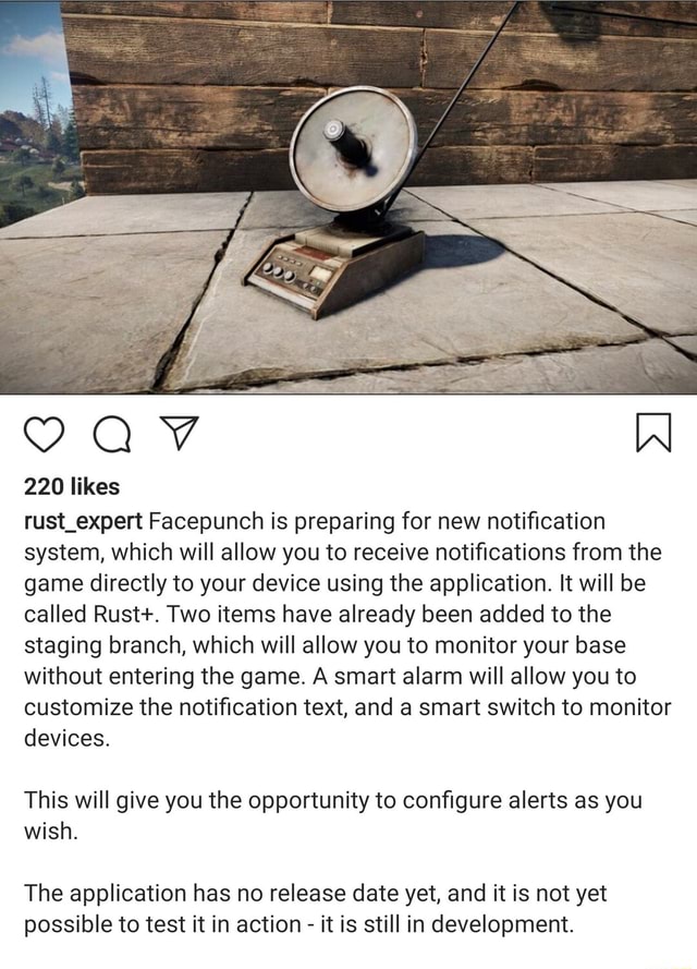 220 likes rust_expert Facepunch is preparing for new notification