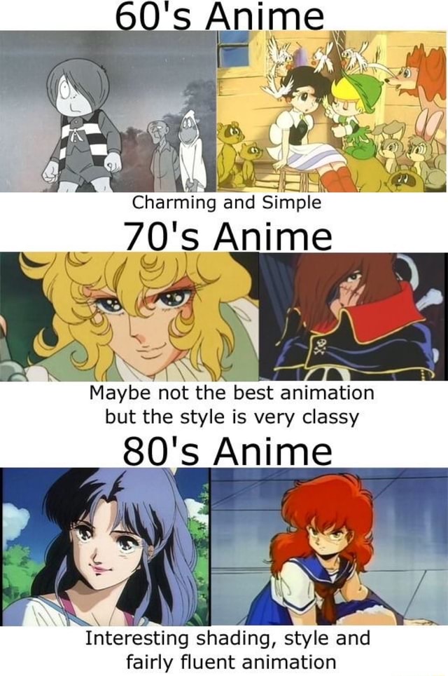 Looking for 80s to early 90s maybe even some 70s anime recommendations   ranime