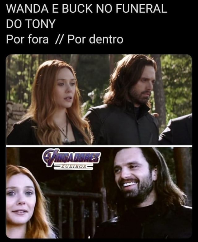 WANDA E BUCK NO FUNERAL DO TONY Por fora Por dentro - iFunny Brazil