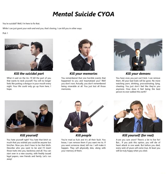 you-re-suicidal-well-m-here-to-fix-that-mental-suicide-cyoa-while-i