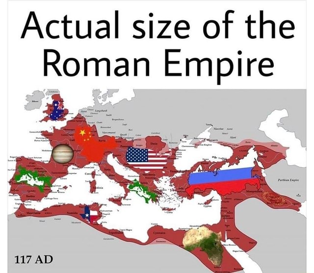 actual-size-of-the-roman-empire-ifunny