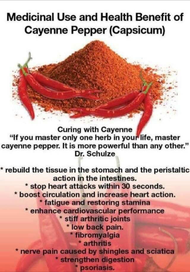 Medicinal Use and Health Benefit of Cayenne Pepper (Capsicum) Curing