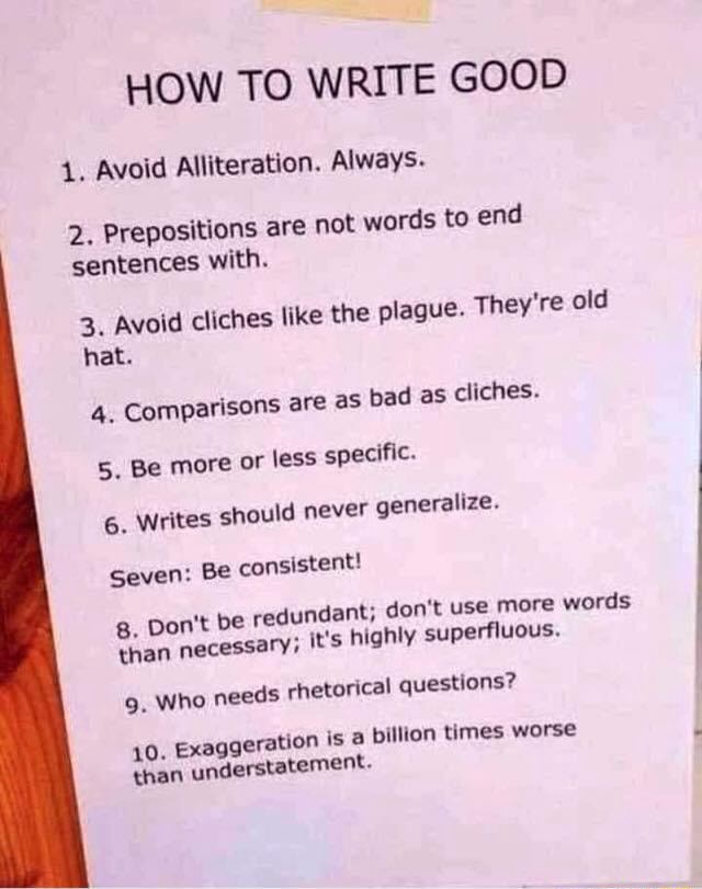 how-to-write-good-4-avoid-alliteration-always-2-prepositions-are