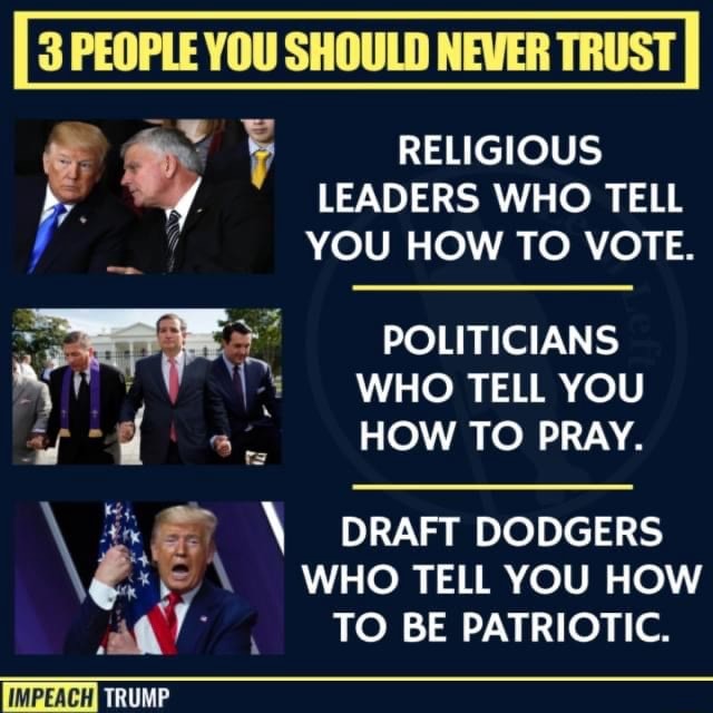 3 PEOPLE YOU SHOULD NEVER TRUST RELIGIOUS LEADERS WHO TELL YOU HOW TO ...