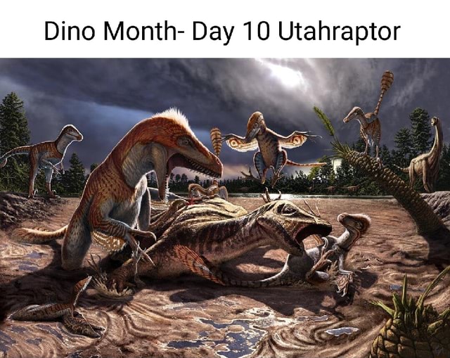 Dino Month- Day 10 Utahraptor - iFunny