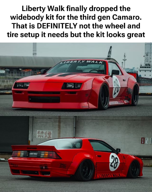 Widebody 3rd Gen Camaro