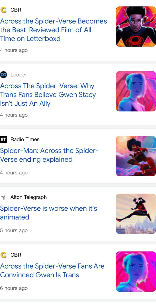 Spider-Man: Across the Spider-Verse Becomes Letterboxd's Best-Reviewed  Movies