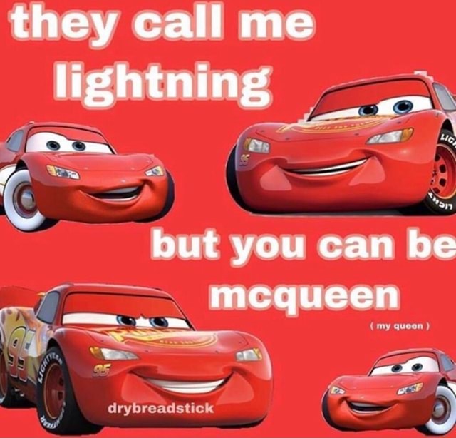 Are you lightning discount because your mcqueen