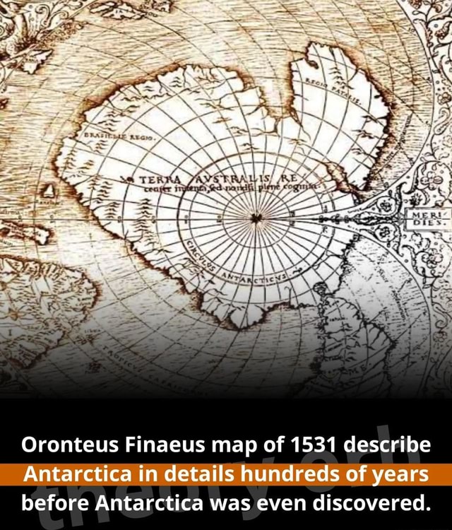 Oronteus Finaeus Map Of 1531 Describe Antarctica In Details Hundreds Of   0a62f9796c72b6437177a877d9f47417530516aae282fe665983300f51143c23 1 