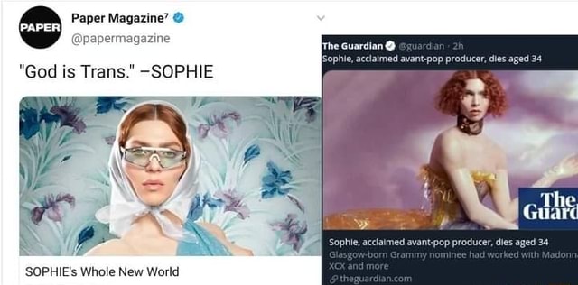 SOPHIE's Whole New World - PAPER Magazine
