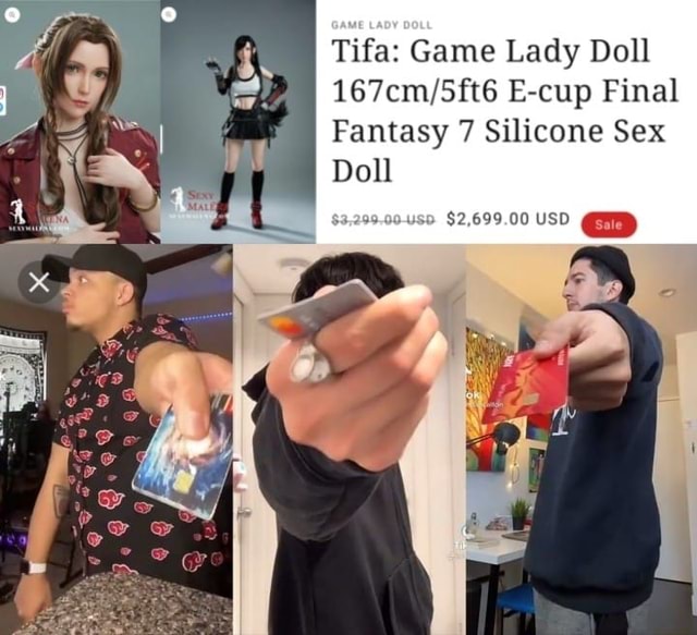 Tifa Game Lady Doll E cup Final Fantasy 7 Silicone Sex Doll