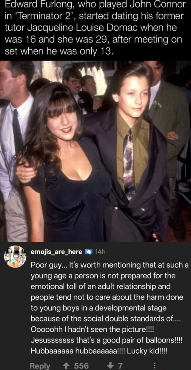 Edward Furlong, who played Jonn Connor in 'Terminator 2', started ...