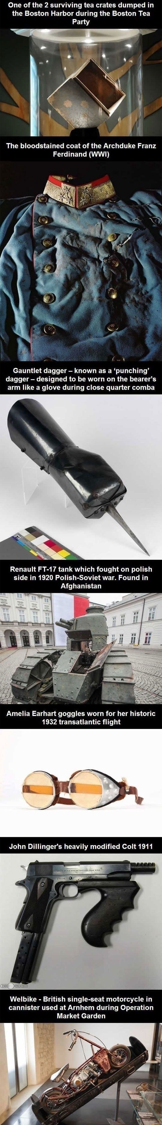 One of the 2 surviving tea crates dumped in the Boston Harbor during