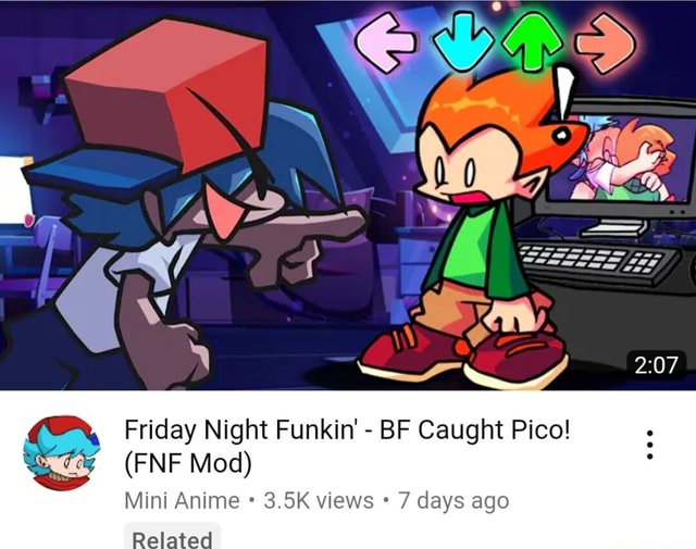 BS Friday Night Funkin' - BF Caught Pico! (FNF Mod) Mint Anime 3 views ...