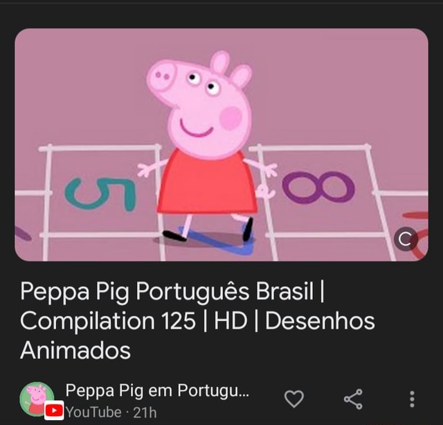 Peppa Pig Português Brasil, Compilation 5, HD