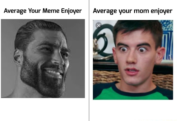 Average Your Meme Enjoyer I Average your mom enjoyer - iFunny