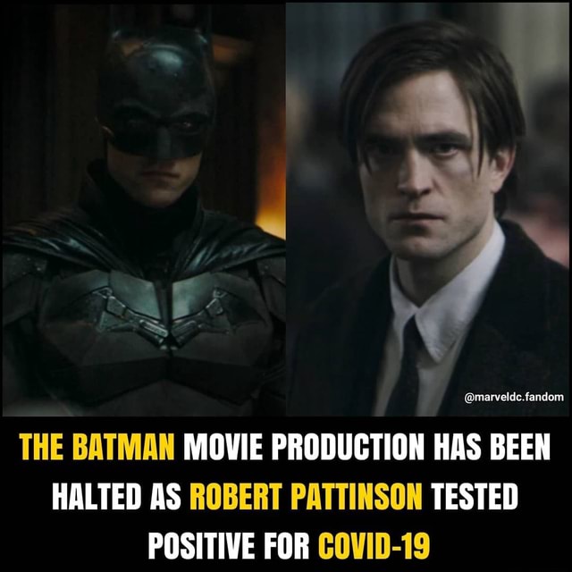 @marveldc.fandom THE BATMAN MOVIE PRODUCTION HAS BEEN HALTED AS ROBERT ...