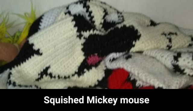 Squished Mickey mouse - Squished Mickey mouse - iFunny