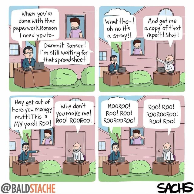 #comic #webcomic #work #dog #boss #funny - done with that What the ...