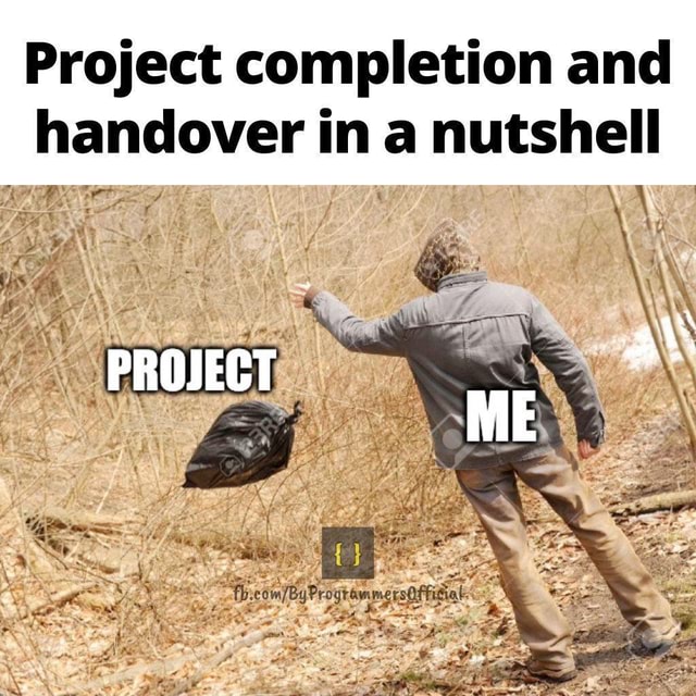 Project completion and handover in a nutshell - iFunny