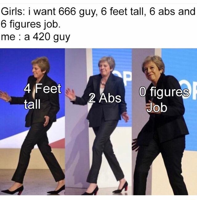 A feet guy is tall 6 for Is 6