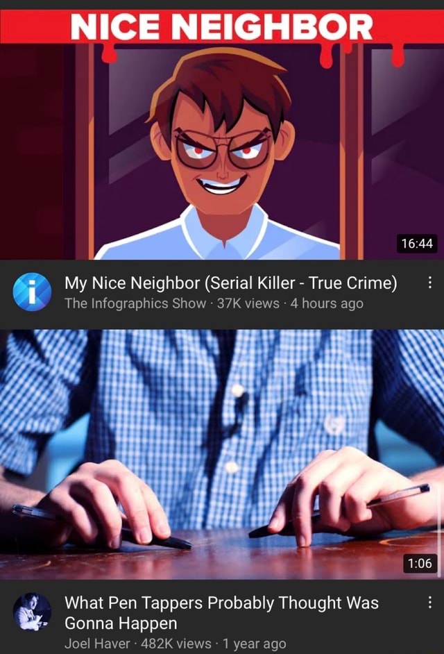 NICE NEIGHBOR My Nice Neighbor (Serial Killer True Crime) The(00)