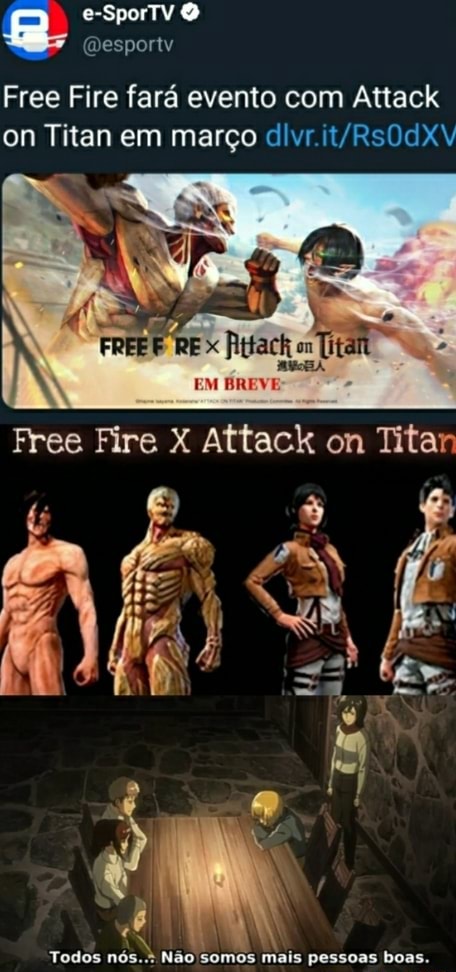 eren titan free fire