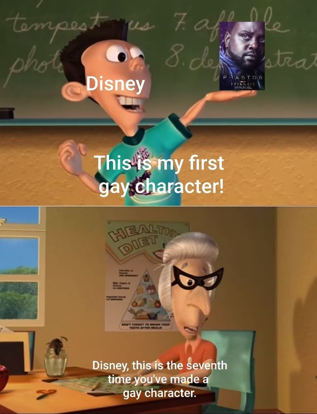 what is disneys first gay character