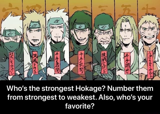 Who is the Strongest Hokage?