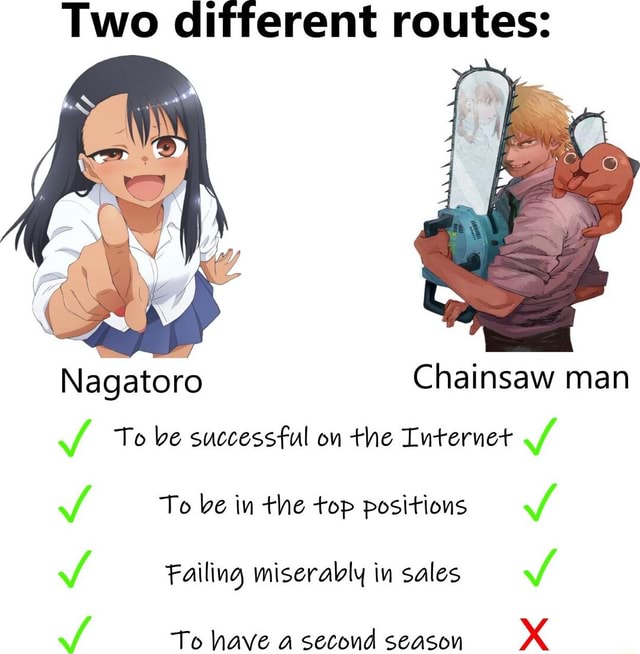 Nagatoro chainsawman