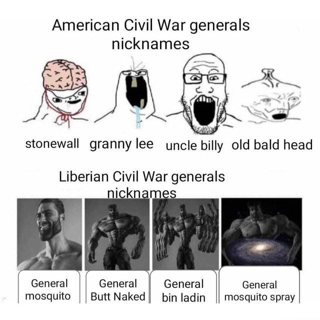 Wholesome second slide - American Civil War generals nicknames ...