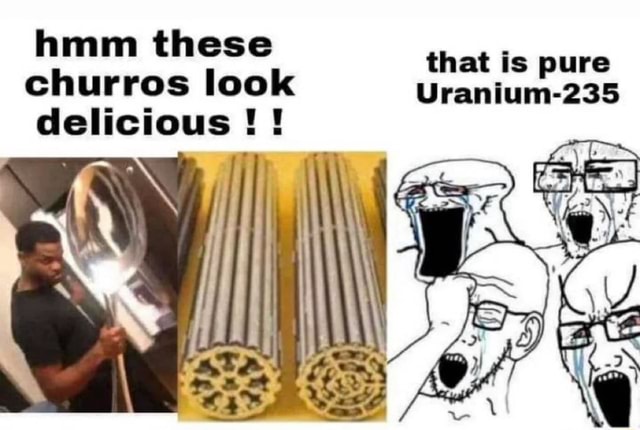 Hmm These That Is Pure Churros Look Uranium 235 Delicious